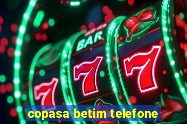 copasa betim telefone